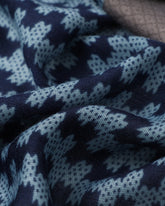 Norah Knit in Blue Autumn/Winter Scarf